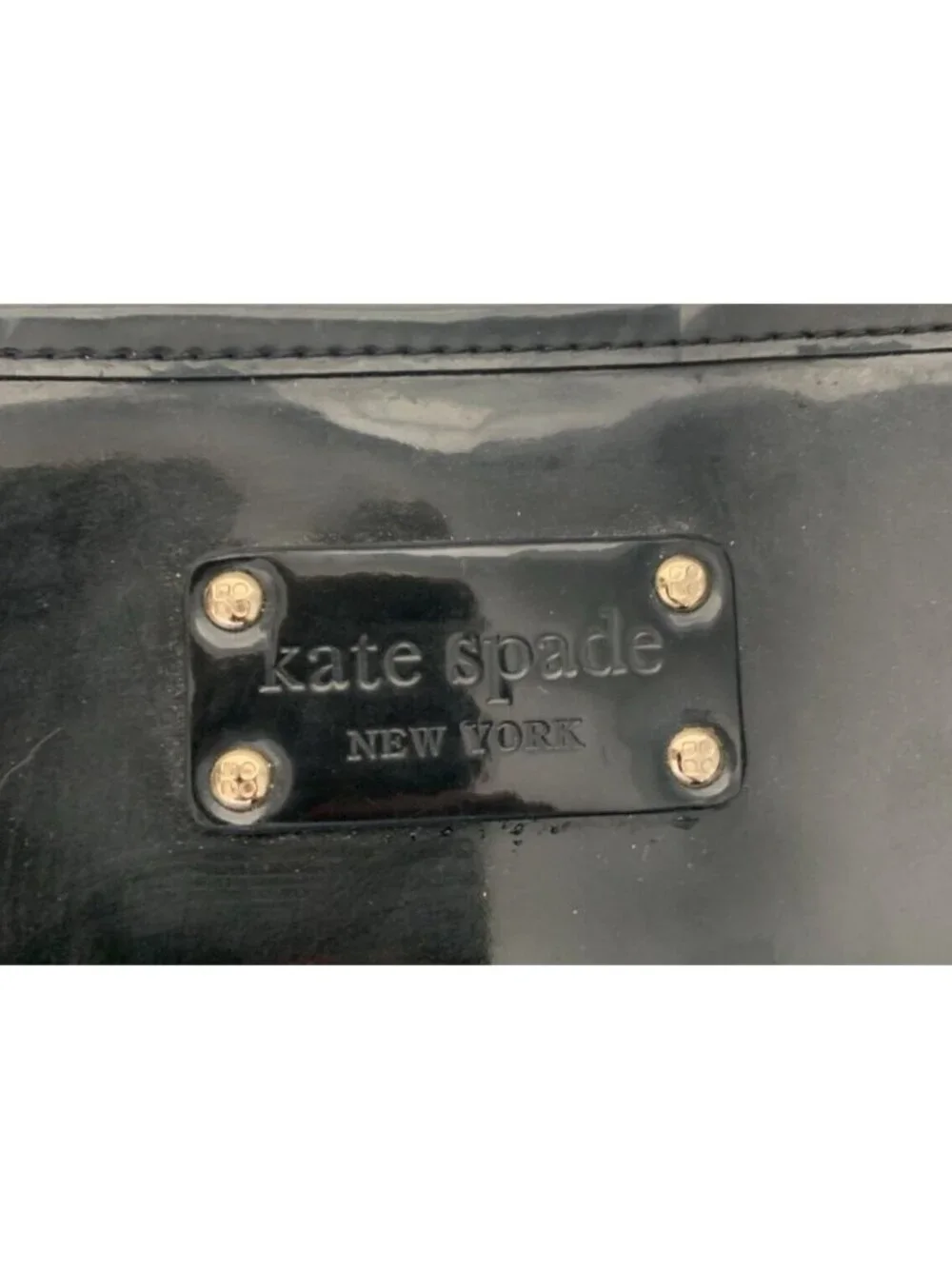 KATE SPADE Polyvinyl Griffin Tote 